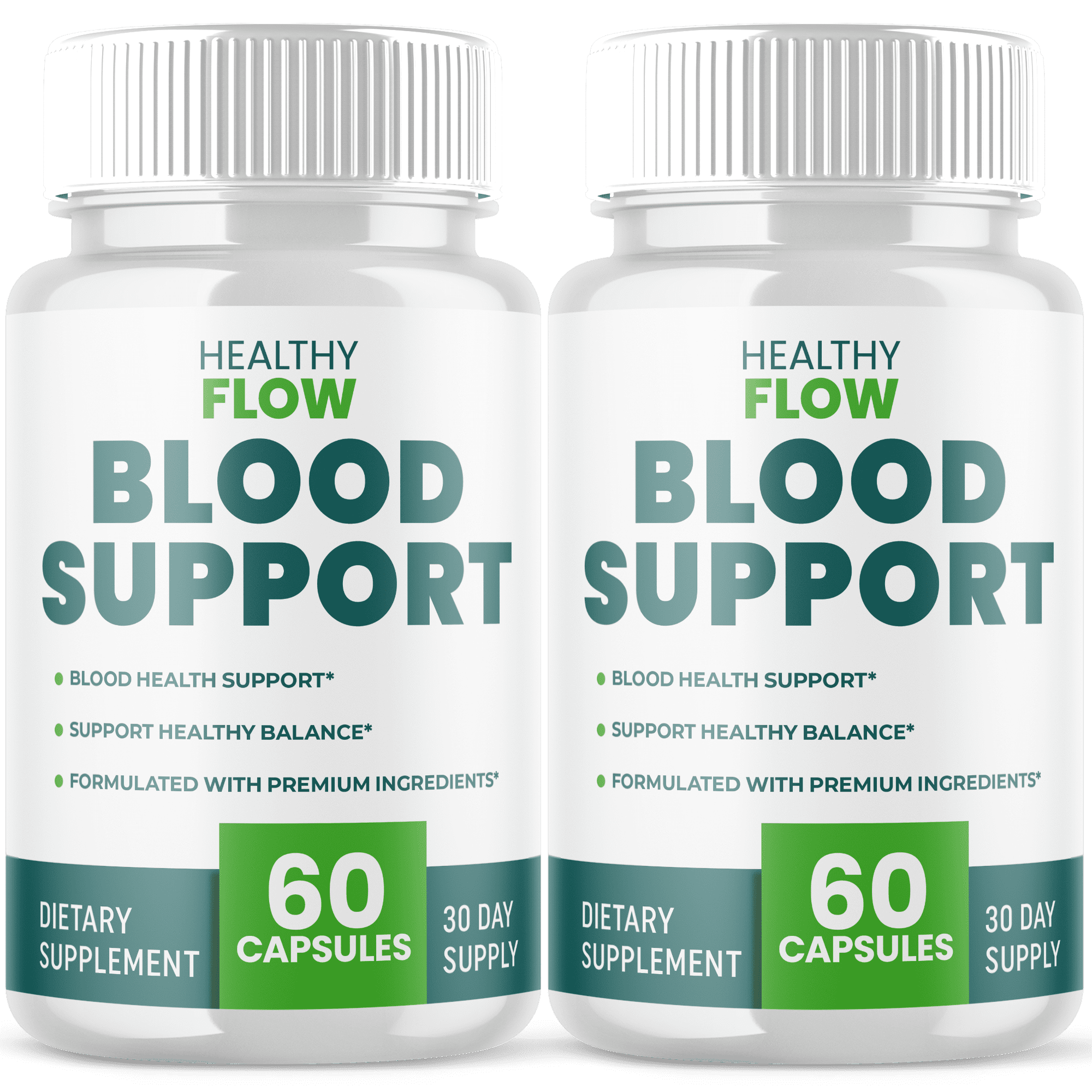 Healthy Flow Blood Support Pills Advanced Formula Vitamin Supplement HealthyFlow 180 Capsules