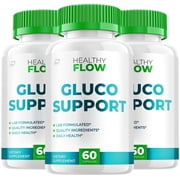 Healthy Flow Capsules   HealthyFlow, All Natural Glycogen Support, 3 Pack, 180 Capsules