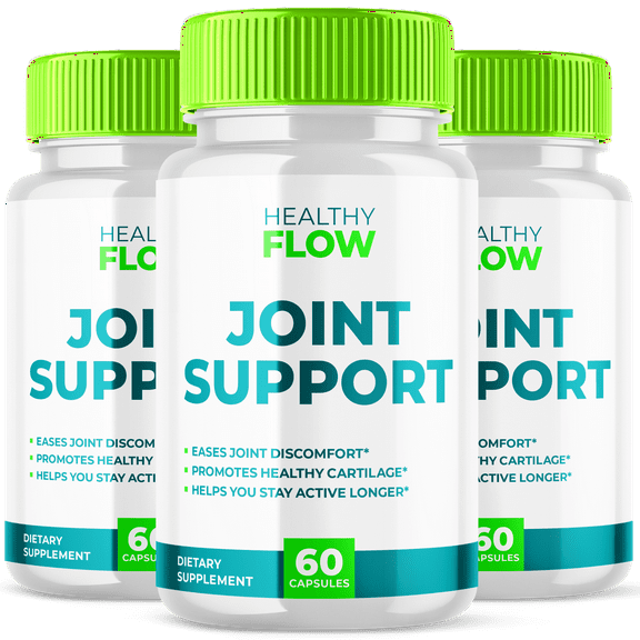 Healthy Flow Joint Support Capsules Advanced Formula Mobility Supplement Pills 180 Capsules