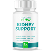 Healthy Flow Kidney Support Pills Advanced Formula Vitamin Supplement Support for Overall Wellness 60 Capsules