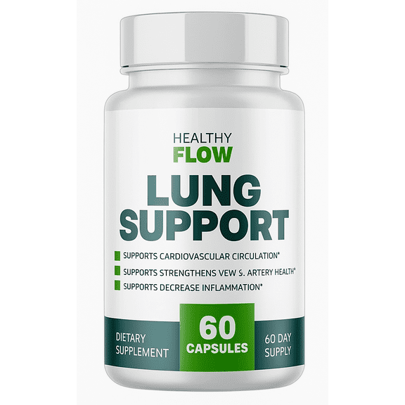 Healthy Flow Lung Support Formula - 60 Capsules
