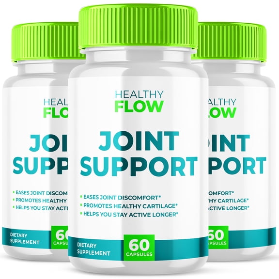 Healthy Flow Total Support Advanced Formula Pills Supporting Energy and Healthy Lifestyle 180 Capsules