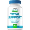 thumbnail image 1 of Healthy Flow Total Support Capsules, Original HealthyFlow Formula - Naturally Supports Healthy Circulation, Stable Levels and Energizes the Body, Official Review (60 Capsules), 1 of 8