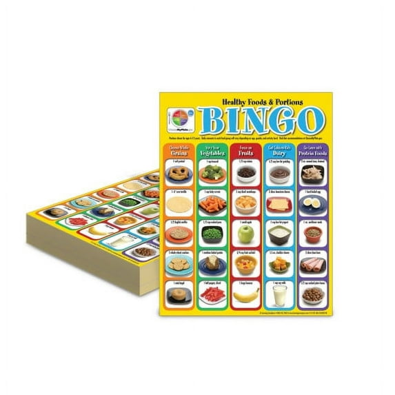 Healthy Food & Portions Bingo
