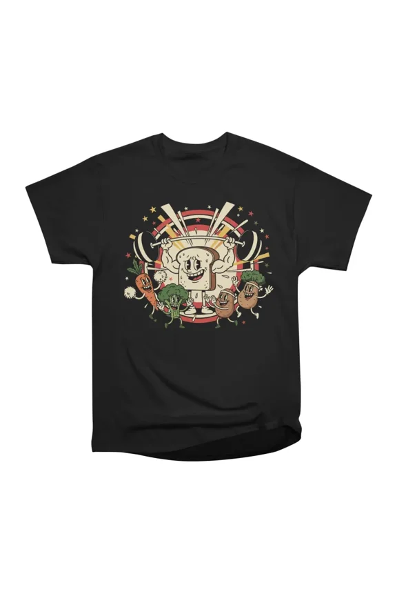 Healthy Food Workout T-Shirt Tee Gift For Him Merch For Her Apparel For Friend