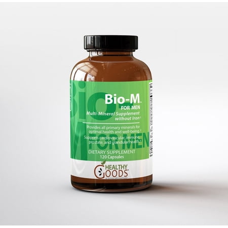 Healthy Goods Bio-M Multi Mineral for Men Dietary Supplement, 120 ct