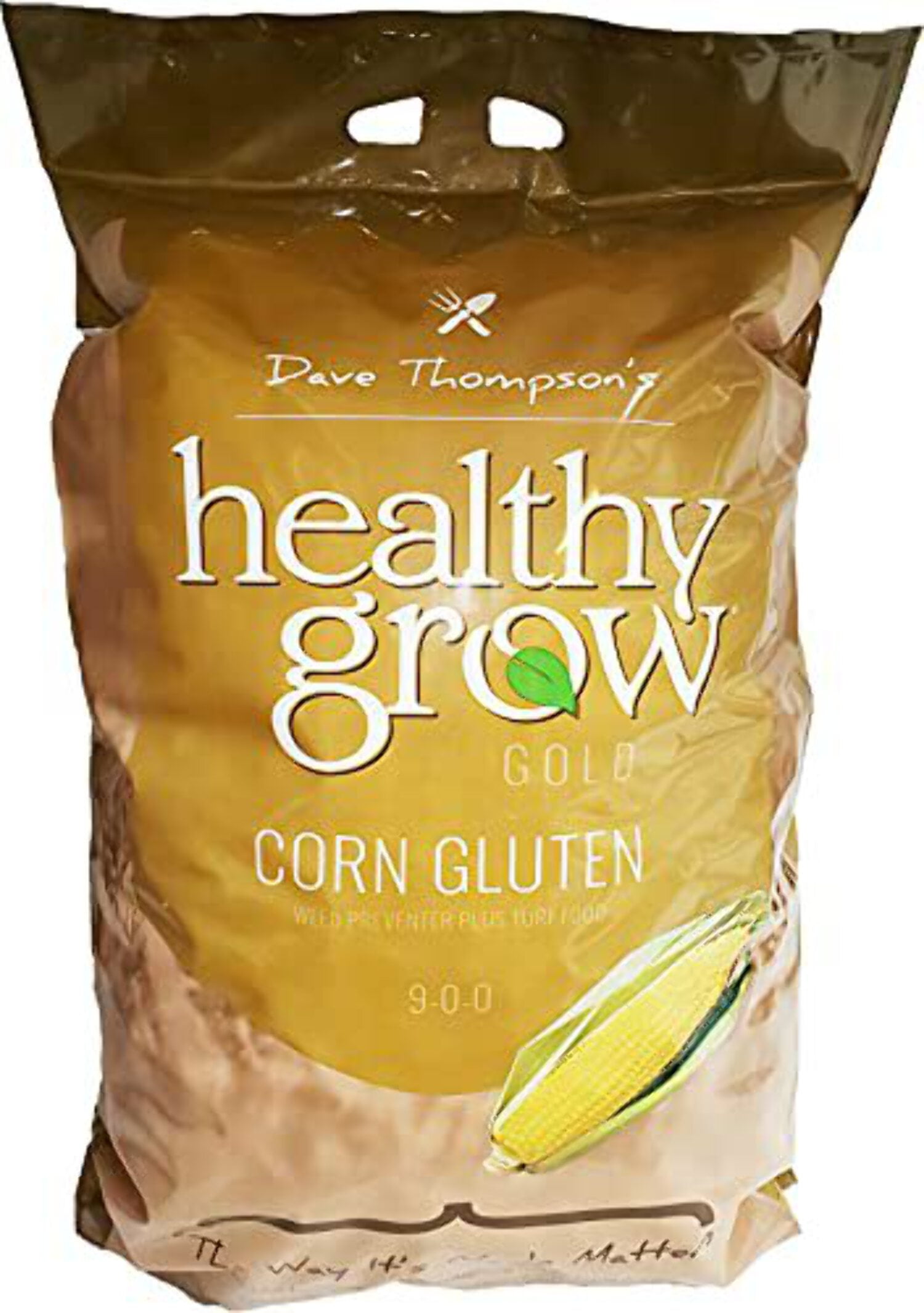 Healthy Grow Gold Corn Gluten Weed Preventer Plus Turf Food, 900, 30