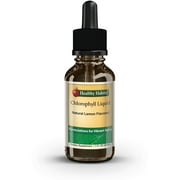 Healthy Habits Chlorophyll Liquid - Concentrated Energy Booster, Digestion and Immune System Support Drops