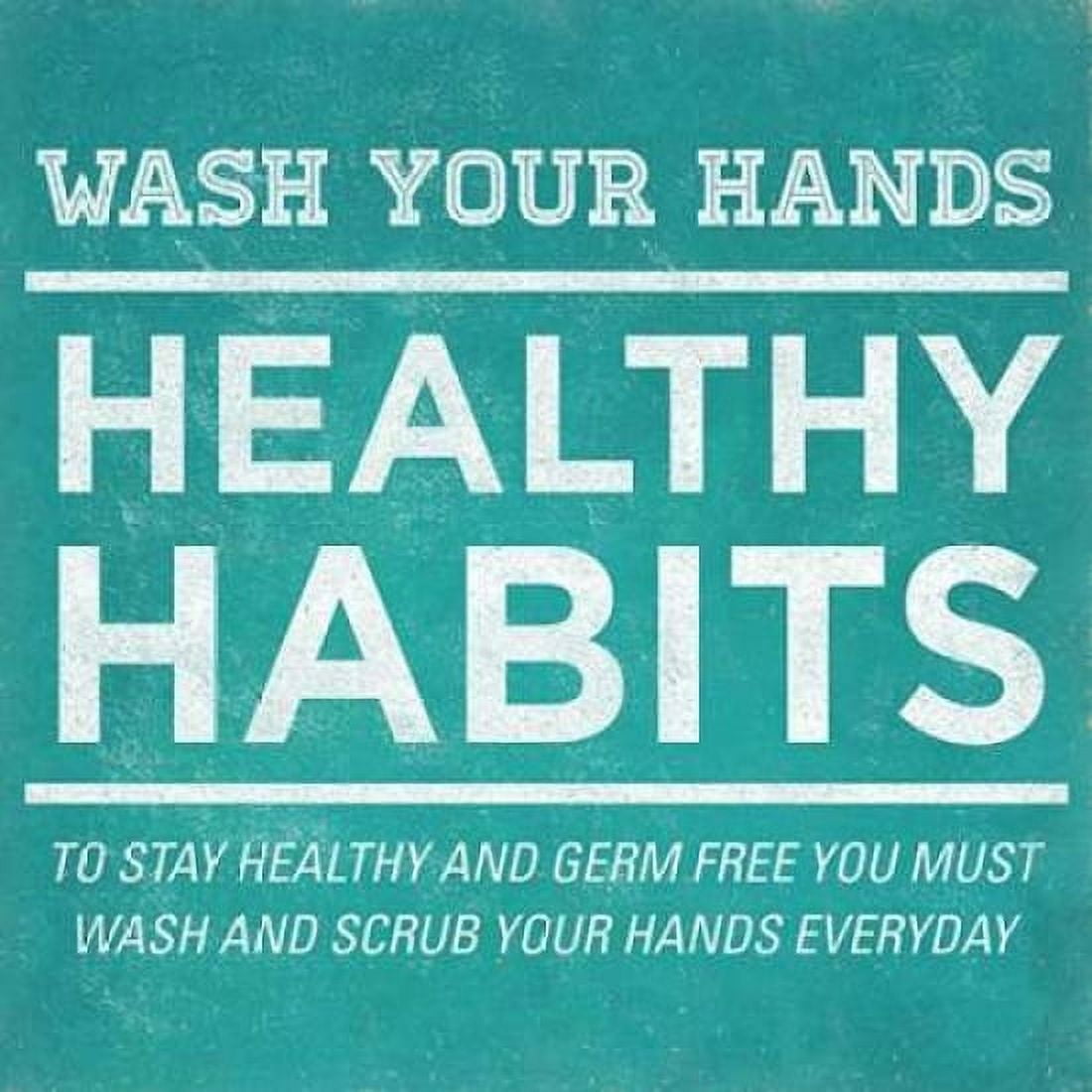 Healthy Habits I Canvas Art - SD Graphics Studio (24 x 24)