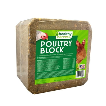 Healthy Harvest Block Supplement for Adult Chickens, 25 lb