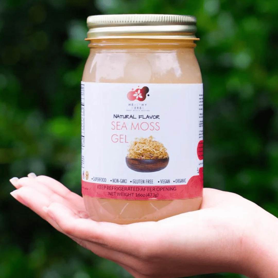 Healthy Herbs | Sea Moss Gel - Natural Flavor 16oz