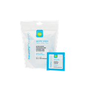Healthy Hoohoo Gentle, Sensitive Skin Flushable Feminine Cleansing Wipes, Unscented (20 Count)
