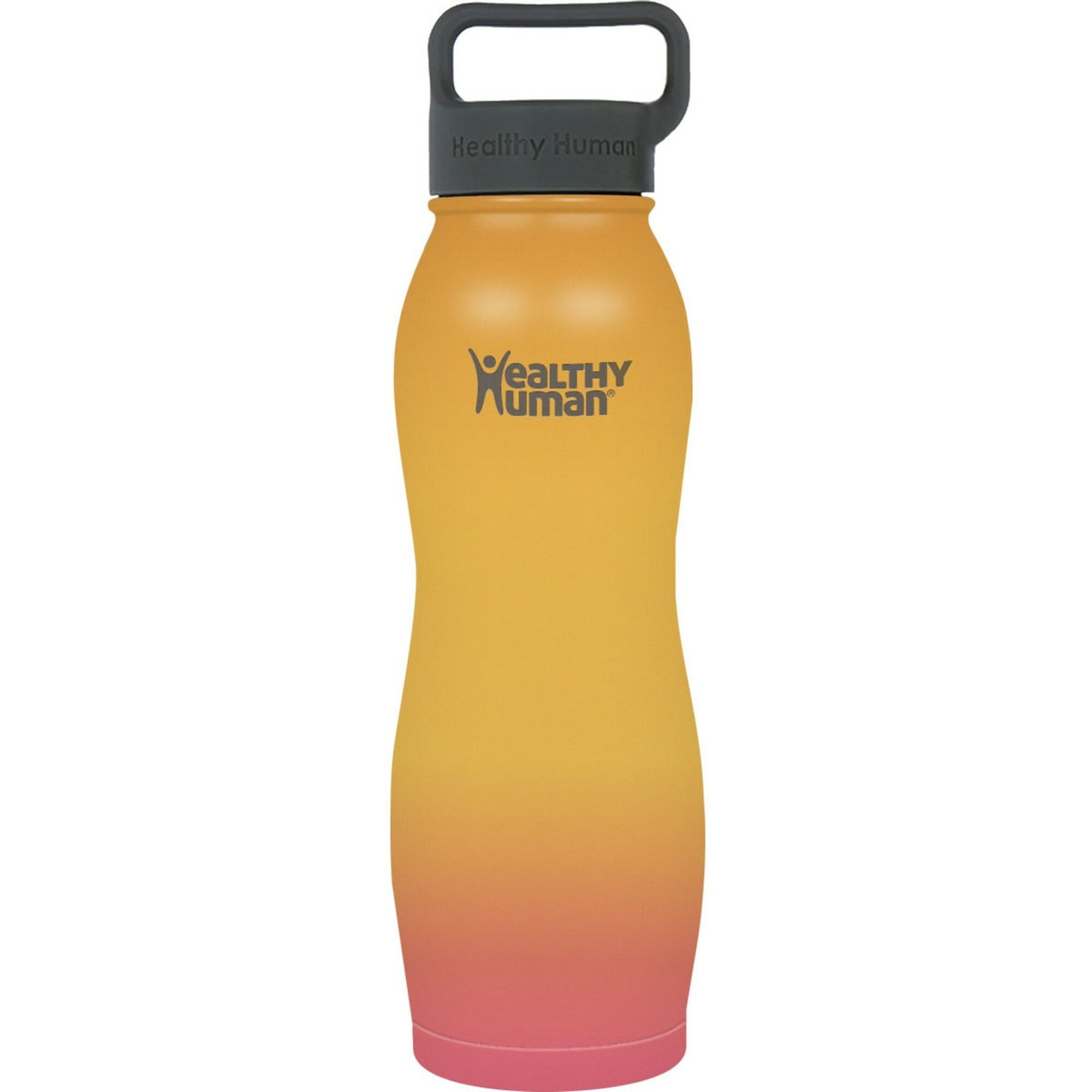 Healthy Human Stainless Steel Curve Water Bottle | 100% BPA Free 