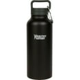 thumbnail image 1 of Healthy Human Stainless Steel Water Bottle | Double Walled Vacuum Insulated Water Thermos for Adults | Eco-Friendly Travel Bottles with Leak Proof Lid (Pure Black, 32 oz/ 946 ML), 1 of 5