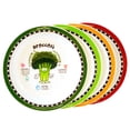 thumbnail image 1 of Healthy Kiddos™ 4-pack Children's Nonslip Fruit and Veggie Plates Set 2, 1 of 10