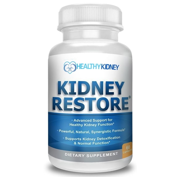 Healthy Kidney Kidney Restore: Kidney Detox Supplement plus Vitamins, for Normal Nutrition, Function & Health