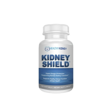 Healthy Kidney Kidney Shield: Kidney Detox Supplement plus Vitamins, Supports Kidney Health, 120 ct.