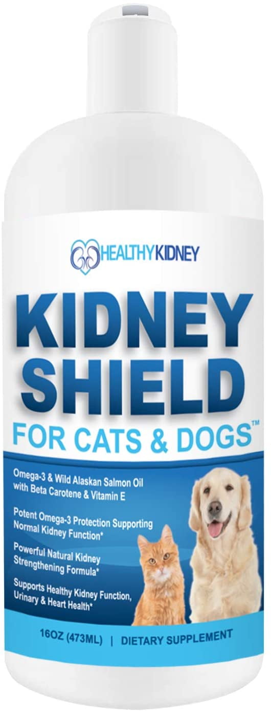 Healthy Kidney Kidney Shield for Cats & Dogs: Canine & Feline Renal Health Support, Animal Supplement