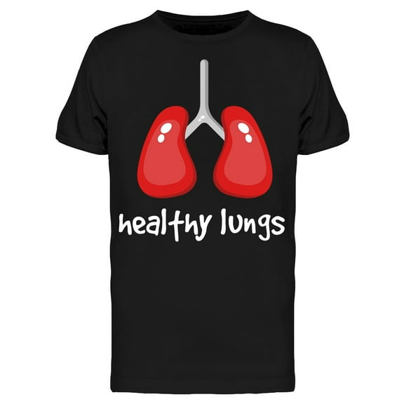 Healthy Lungs T-Shirt Men -Image by Shutterstock, Male 3X-Large
