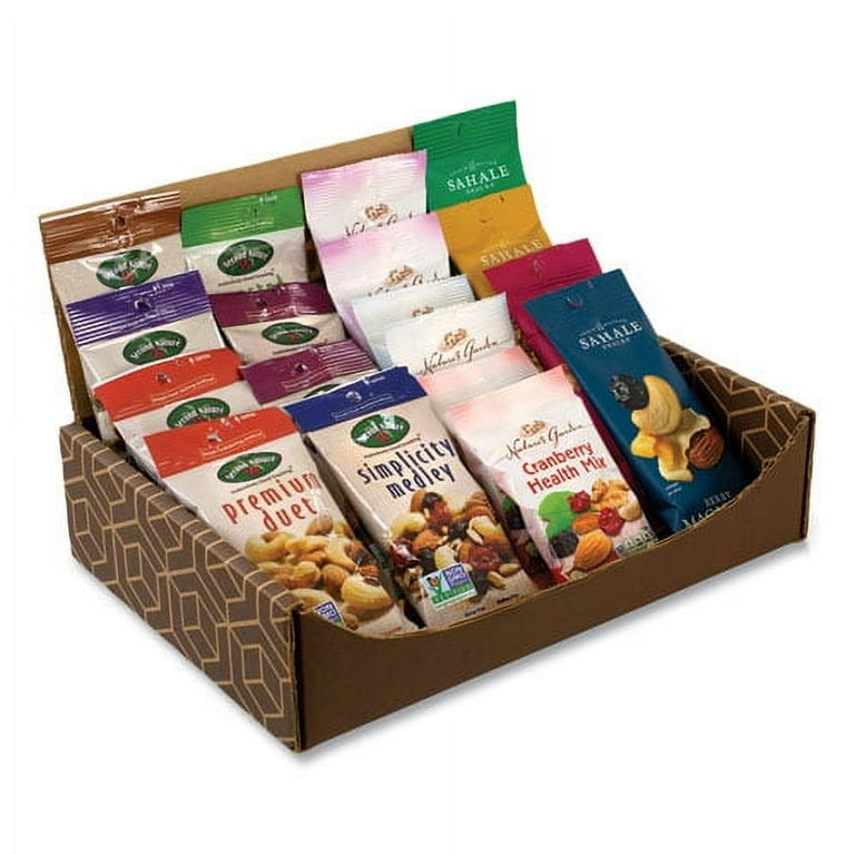 Healthy Mixed Nuts Snack Box, 18 Assorted Snacks/Box, Ships in 1-3 Business Days Healthy Mixed Nuts Snack Box, 18 Assorted Snacks/Box, Ships in 1-3 Business Days