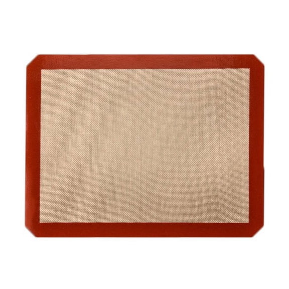 Healthy Non-Stick Baking Mat, German Silicone Sheet Offers Even Heat Distribution And Easy Clean For Professional Quality Baking (11.6X16.5 Inches)