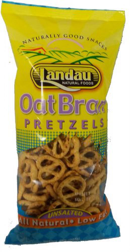 Healthy Oat Pretzels Unsalted Naturally Good Snack Kosher