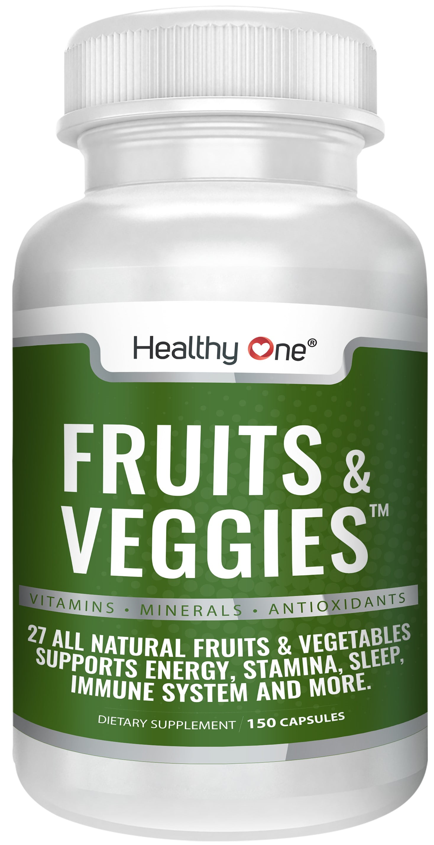 Healthy One Fruits and Veggies Supplement 27 Superfood Fruits and