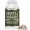 Healthy One Fruits and Veggies Supplement 27 Superfood Fruits and
