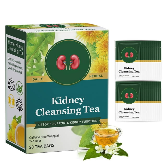Healthy Organic Kidney Cleansing Tea, Kidney Cleanse Tea for Men