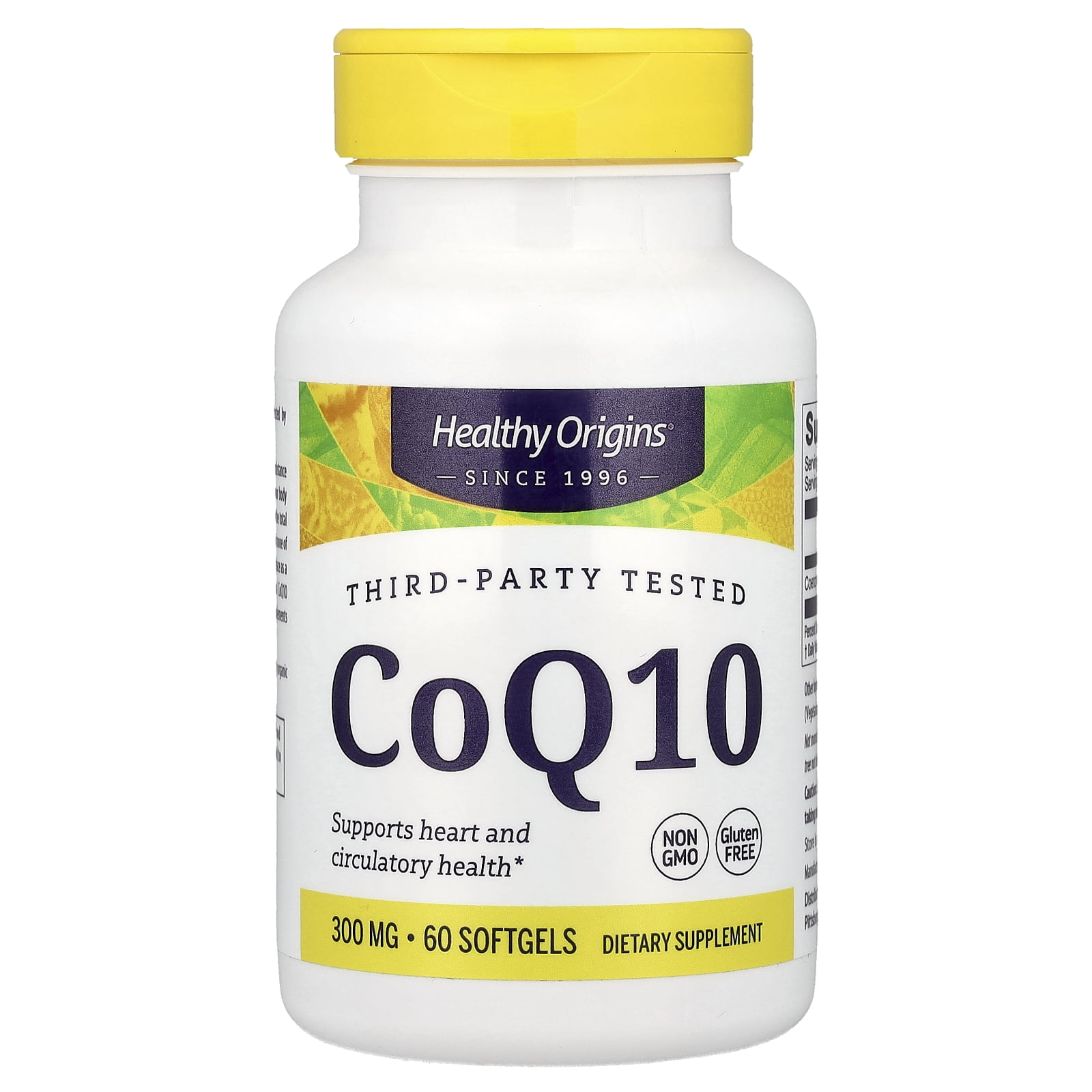 Healthy Origins CoQ10 Gels, 300mg, SoftGel Capsules, 60 ea