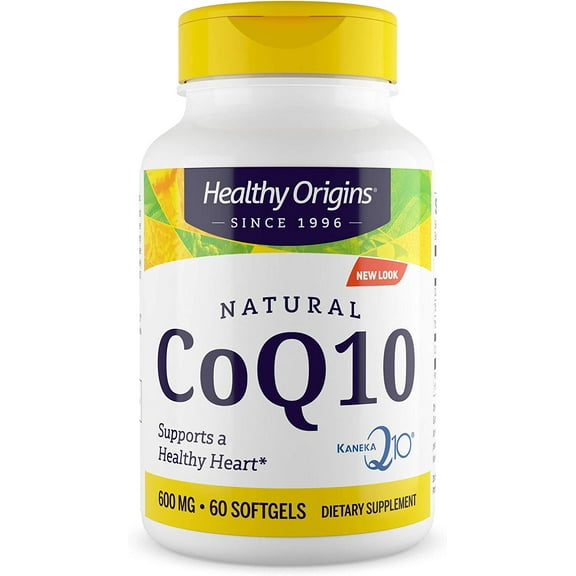 Healthy Origins CoQ10 - 600 mg - 60 Softgels