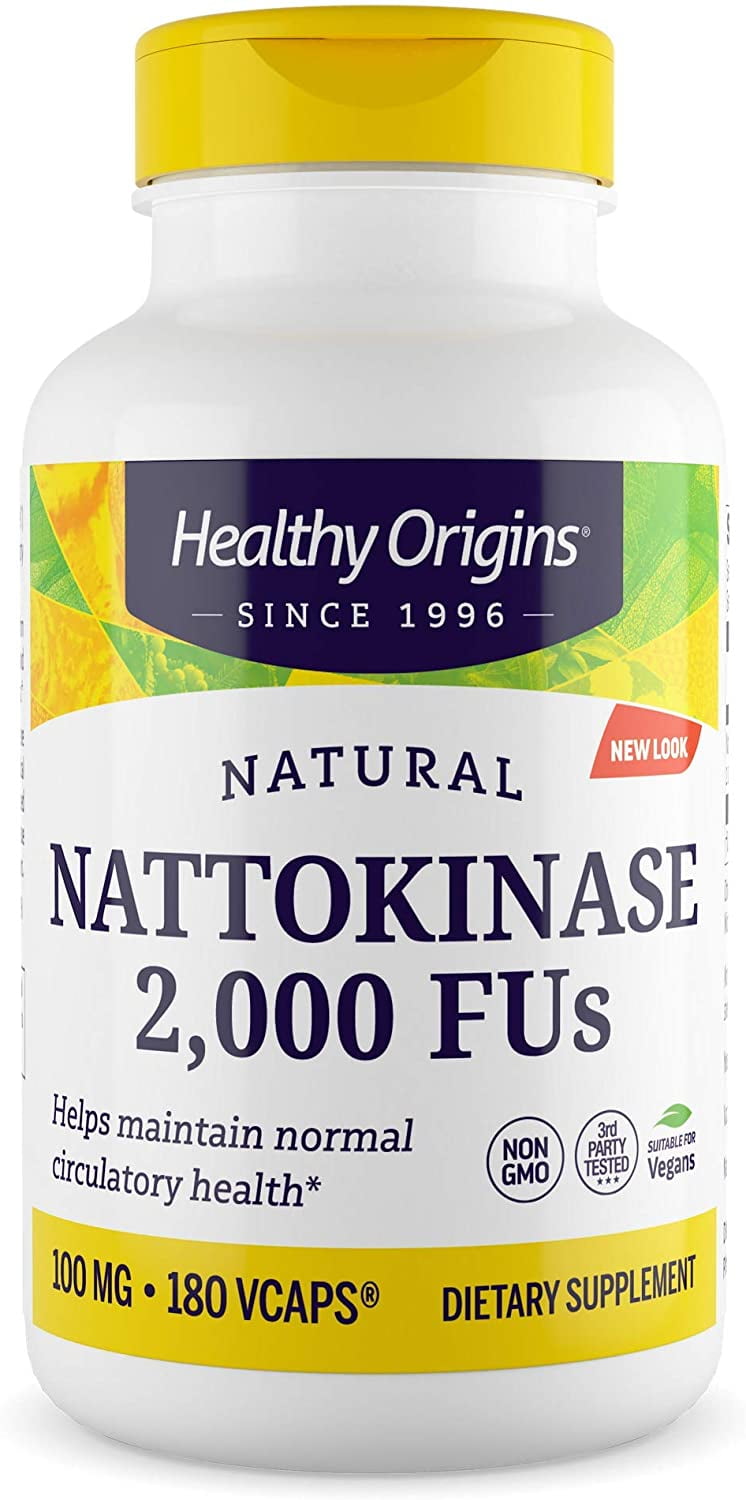 入荷通知 アプリ おすすめ Origins Healthy Nattokinase Non-GMO 100mg, FU's, 2,000 サプリメント・ビタミン