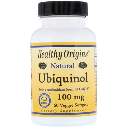 Healthy Origins - Ubiquinol 100 mg. - 60 Vegetarian Softgels