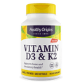 thumbnail image 1 of Healthy Origins Vitamin D3 2,000 IU (50 mcg) & K2 200 mcg (Non-GMO, 3rd Party Tested, Bone Support, Cardiovacsular Support), 180 Softgels, 1 of 4