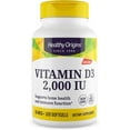 thumbnail image 1 of Healthy Origins Vitamin D3 2,000 IU, 120 Softgels, 1 of 4
