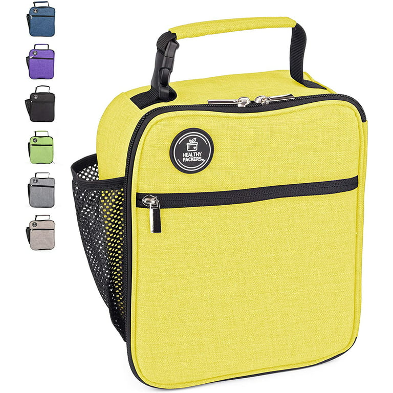 Insulated Lunch Bags with Water Bottle Holder