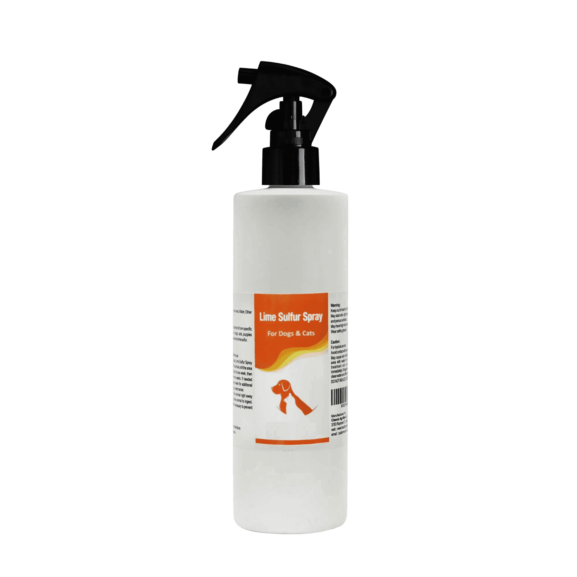 Pingworm Spray Healthy Paw Life Lime Sulfur Spray - Anti-Parasite, Ringworm Soother ...