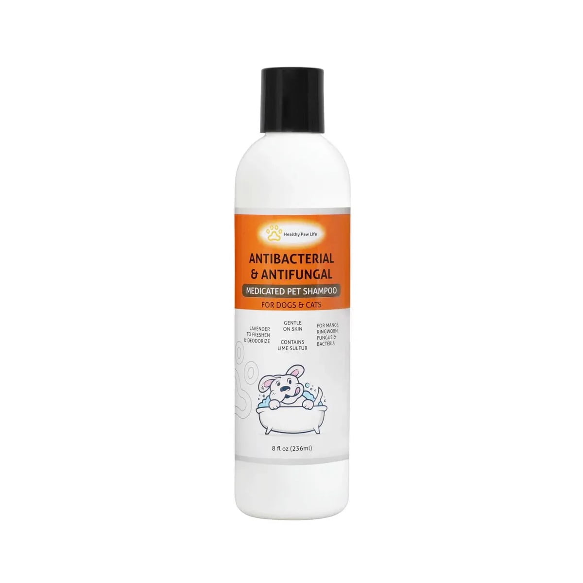Healthy Paw Life's Lime Sulfur Shampoo, 8 fl oz