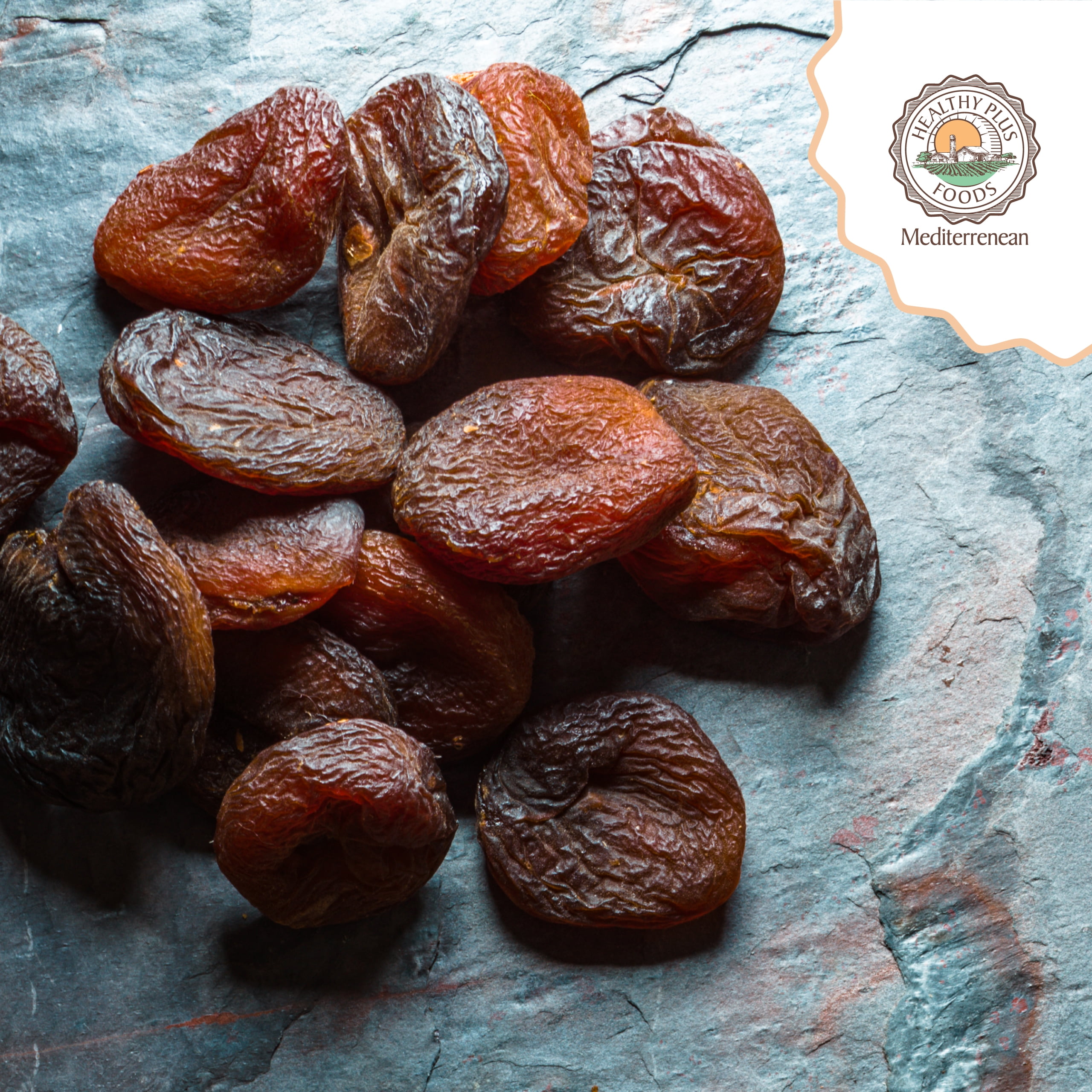 Healthy Plus Foods, Natural Dried Apricots, No Sulphur, NO Sugar Added