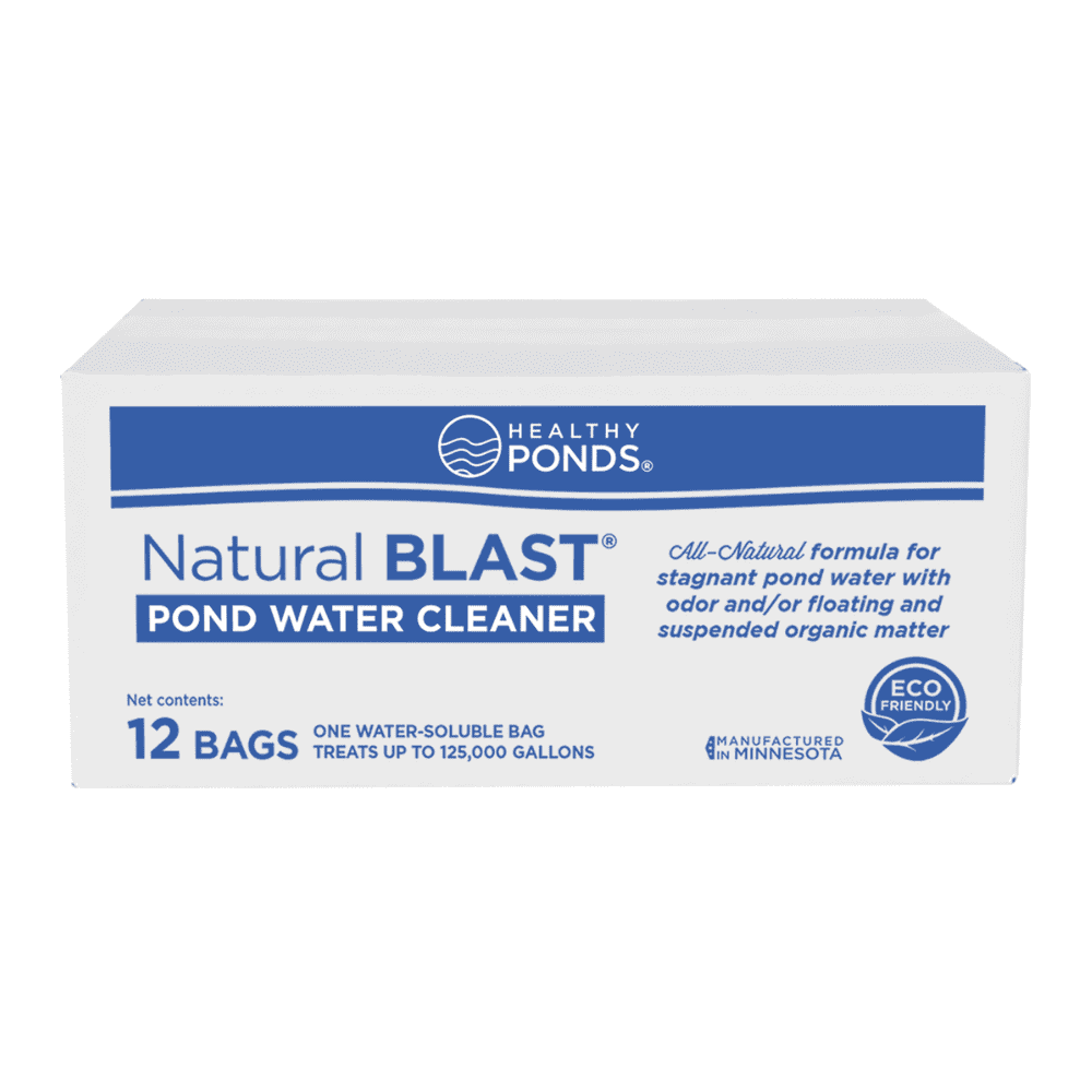 Healthy Ponds Natural Blast Pond Cleaner – 12 Water Soluble Packets ...