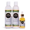 thumbnail image 1 of Hair Goddess LA Healthy Roots Hair Growth Trio Set with Coconut Milk, and Peppermint, Unisex, 1 of 3