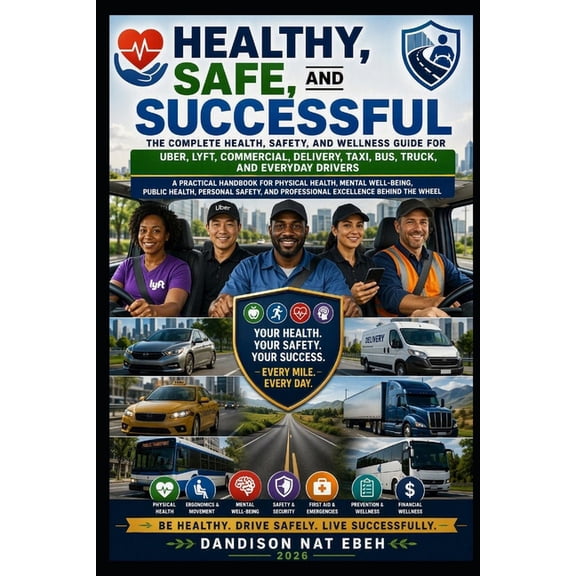 Healthy, Safe, and Successful: The Complete Health, Safety, and Wellness Guide for Uber, Lyft, Commercial, Delivery, Tax, (Paperback)