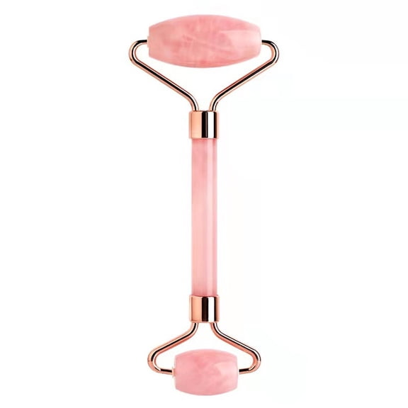 Rose Quartz Face Roller - Rose