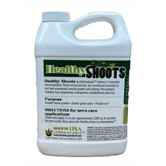Healthy Shoots - 1 Quart (lawn, food plot liquid micro-nutrient prebiotic fertilizer)