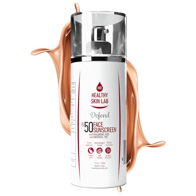 Healthy Skin Lab Defend SPF 50 Tinted Mineral Face Sunscreen