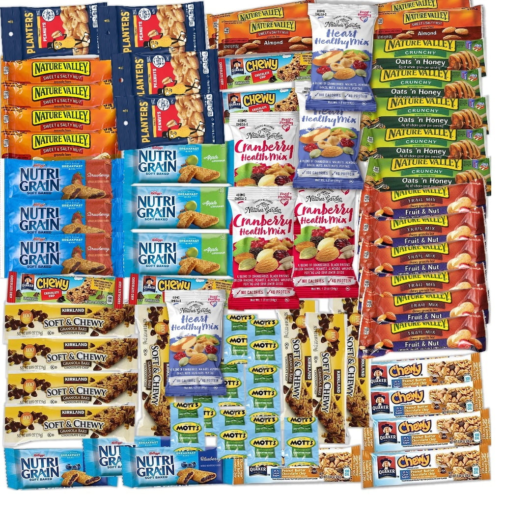 Healthy Snacks, Care Package 67 Count Premium Healthy Mixed Snack Box
