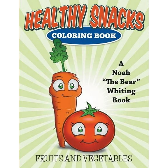 Healthy Snacks Coloring Book (Paperback)