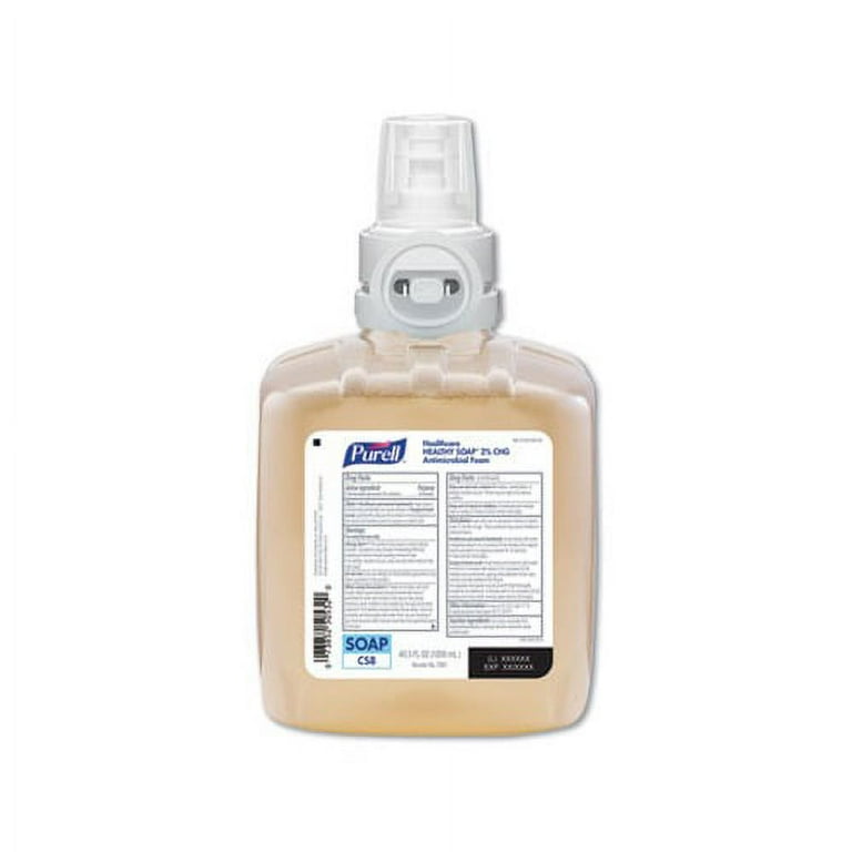 Antimicrobial Foam Handwash, Fragrance-Free, 1,200 mL, 2/Carton Antimicrobial Foam Handwash, Fragrance-Free, 1,200 mL, 2/Carton