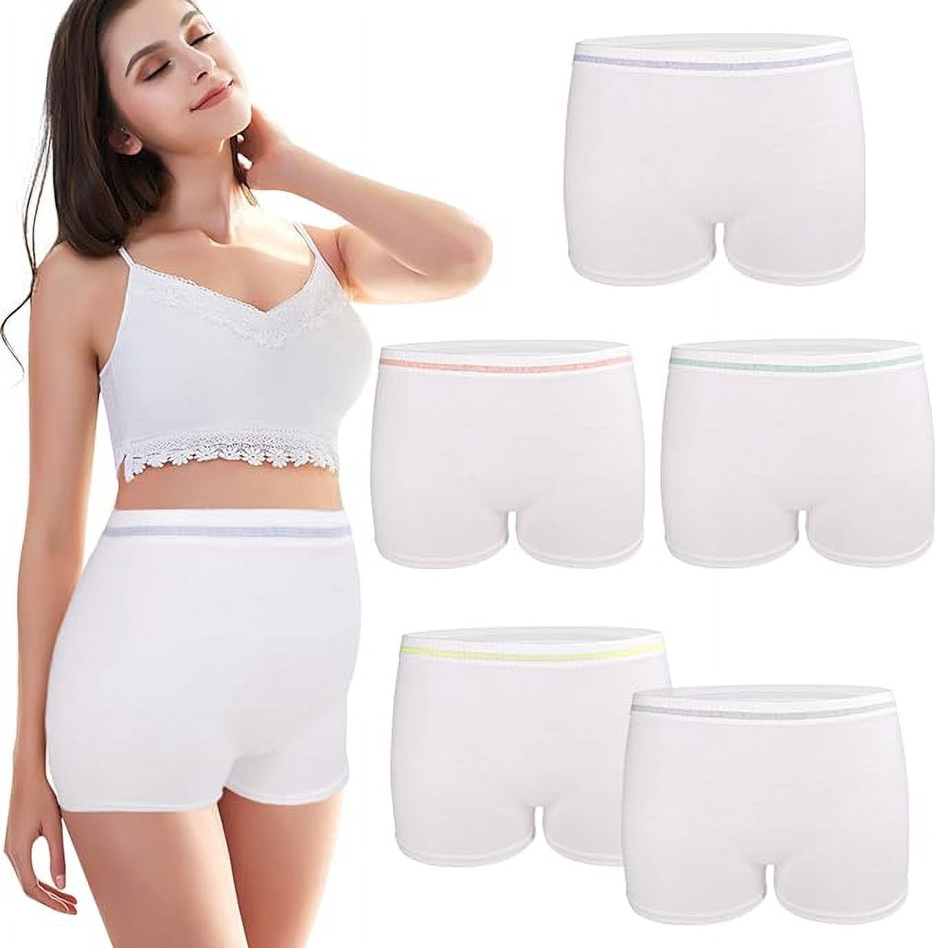 Healthy Studio Mesh Underwear Postpartum 5 Count Disposable