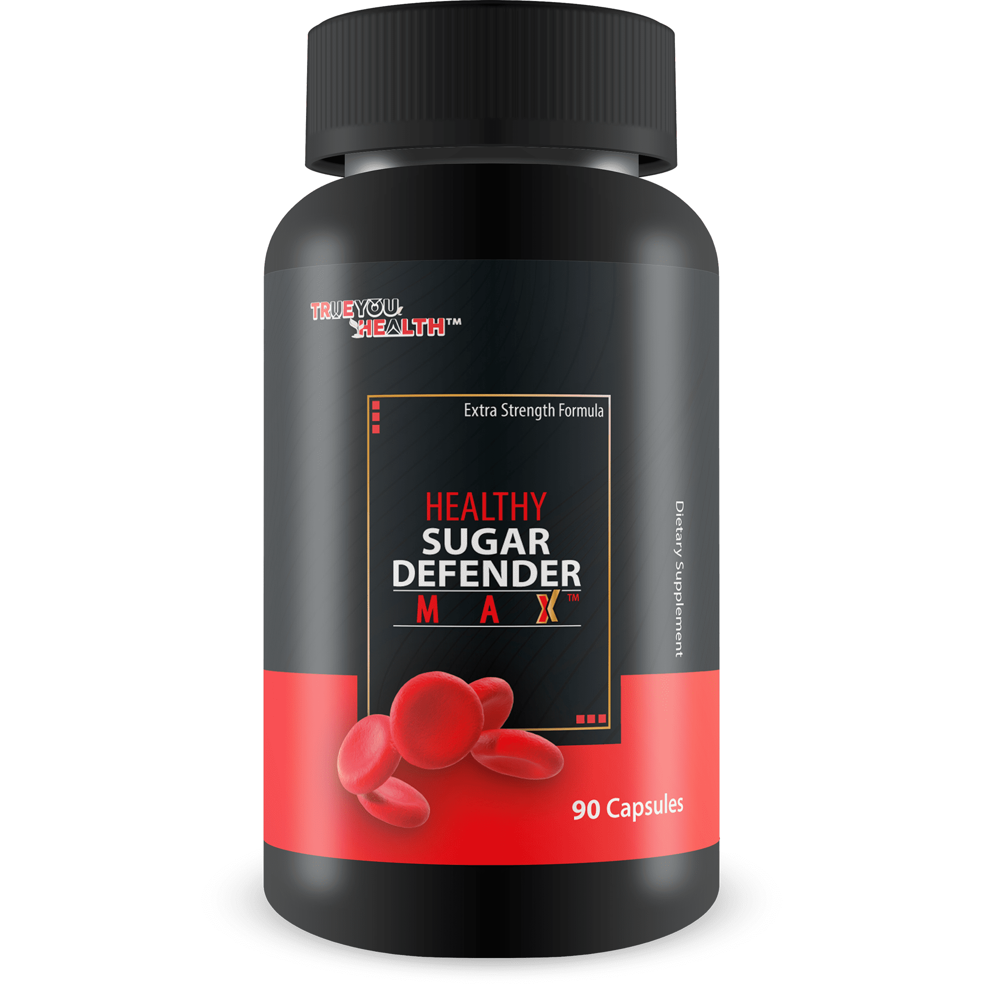 Healthy Sugar Defender Max - Our Best Sugar Support Supplement - Multi Action Blood Health Supplements - Circulation and Vein Support for Healthy Legs, Heart, and Body - Herbal Blood Capsules